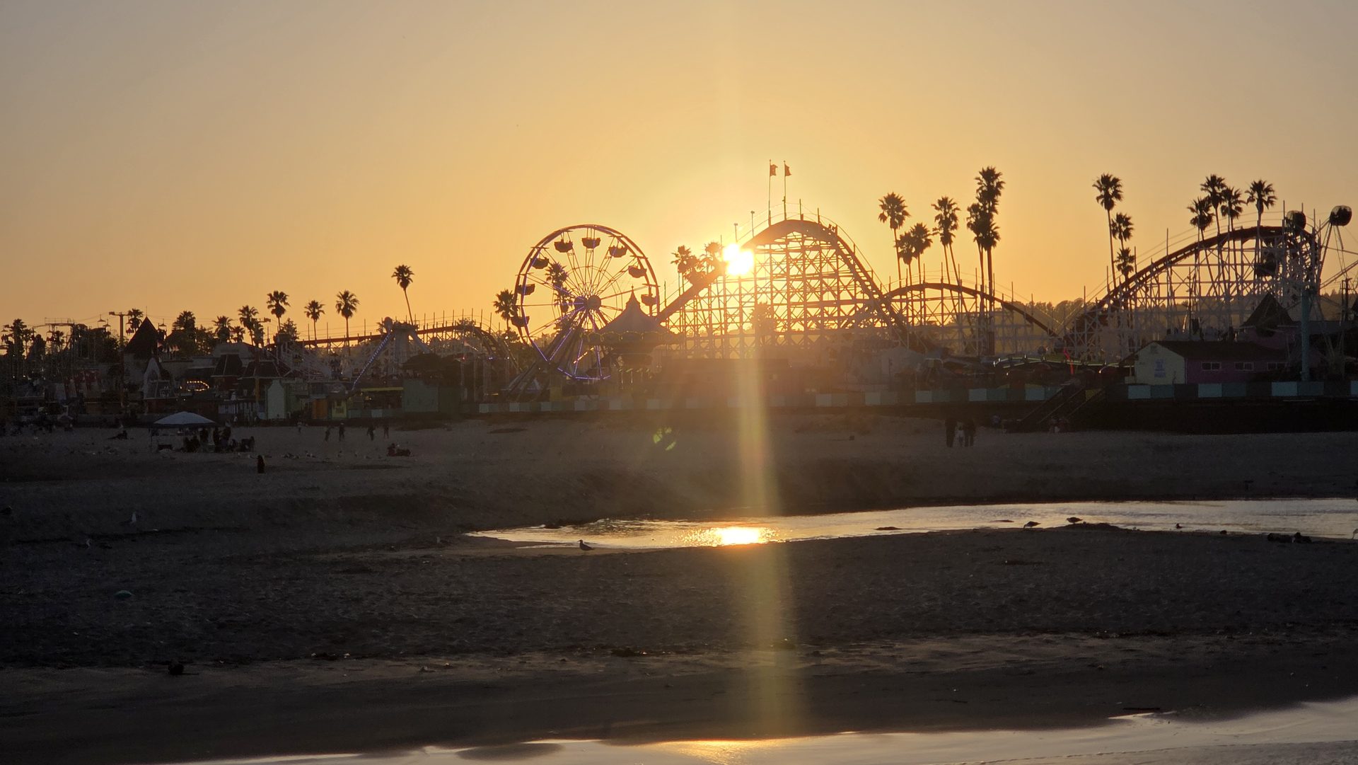 Sun through the coaster