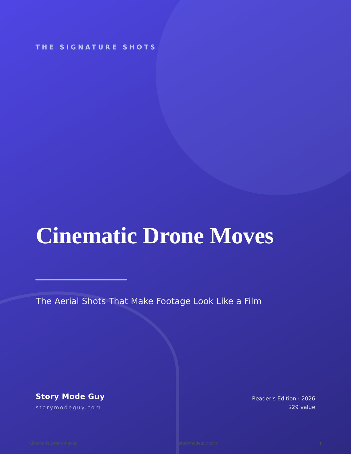 Cinematic Drone Moves