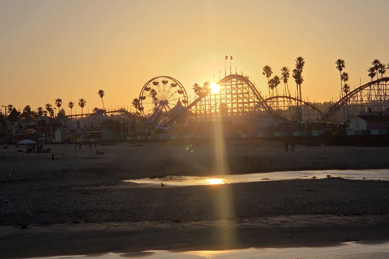 Sun through the coaster