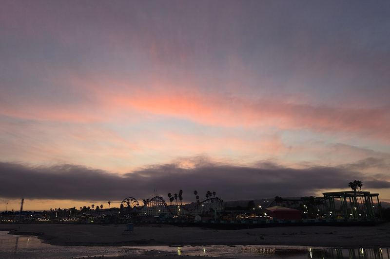 Cotton candy sky