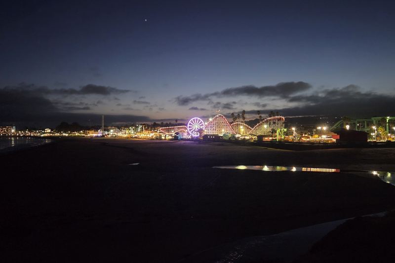 Boardwalk after dark