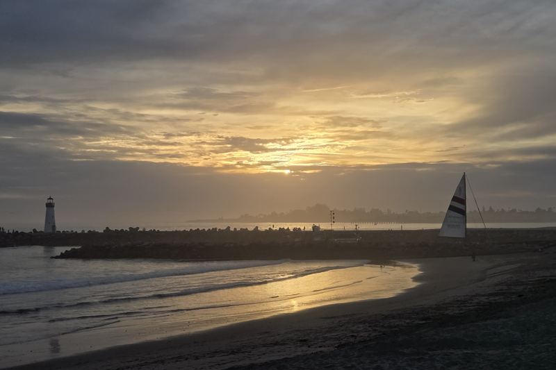 The wharf at last light